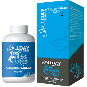 ALLDAY Calcium Tablet Cat & Dog 75 Gr